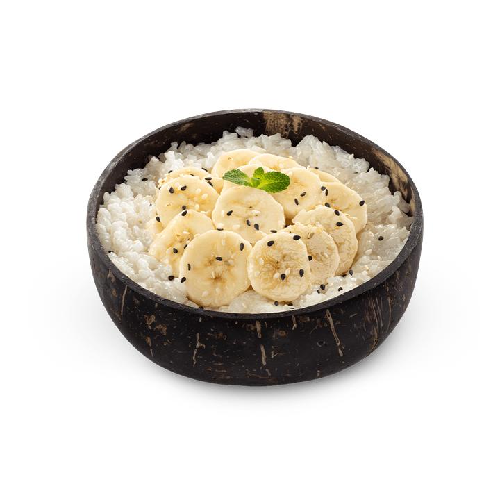 Banane Riz Gluant