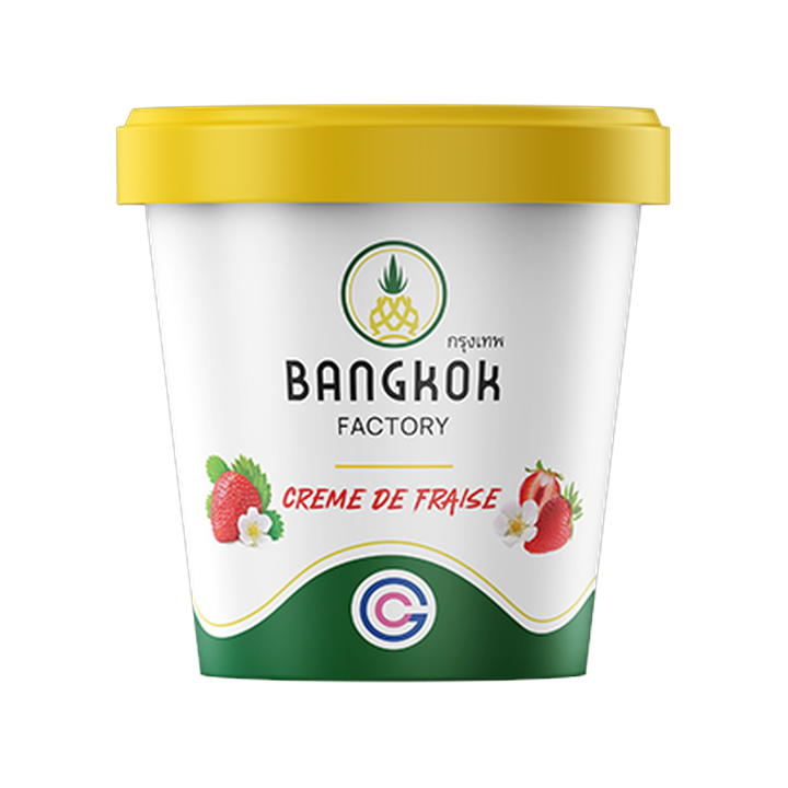 Tha&rsquo;ice crème de fraise